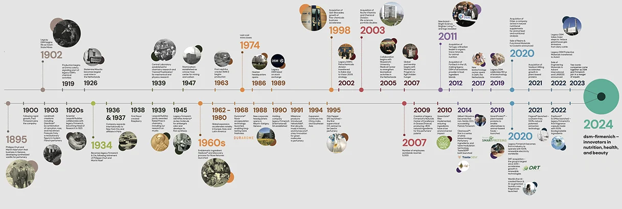 Our history (graphic)