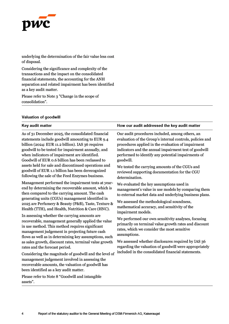 Auditors report (photo)