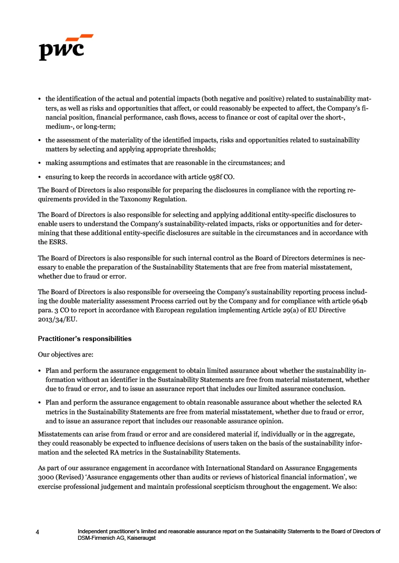 Auditors report (photo)